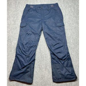 Arctix Snow Pants Mens Size L Dark Blue Regular Fit Pockets High Rise Solid